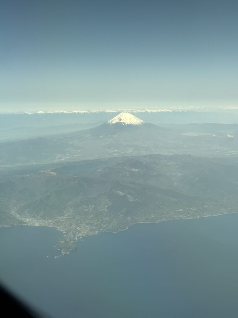 羽田 那覇 ANA 富士山